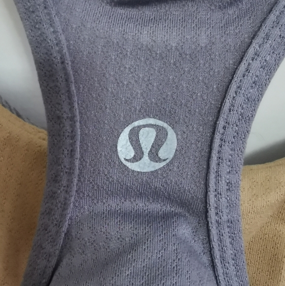 Lululemon Get Fit Tank Size 8 Grey - Picture 5 of 6